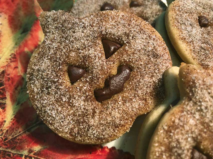 Chocolate-Filled Jack-o’-Lanterns