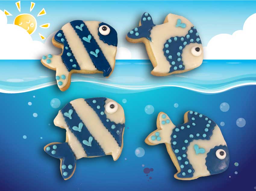 Deep Blue Sea Cookies