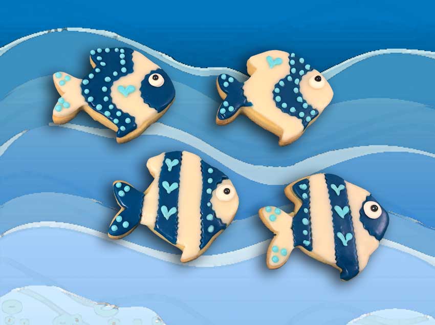 Deep Blue Sea Cookies