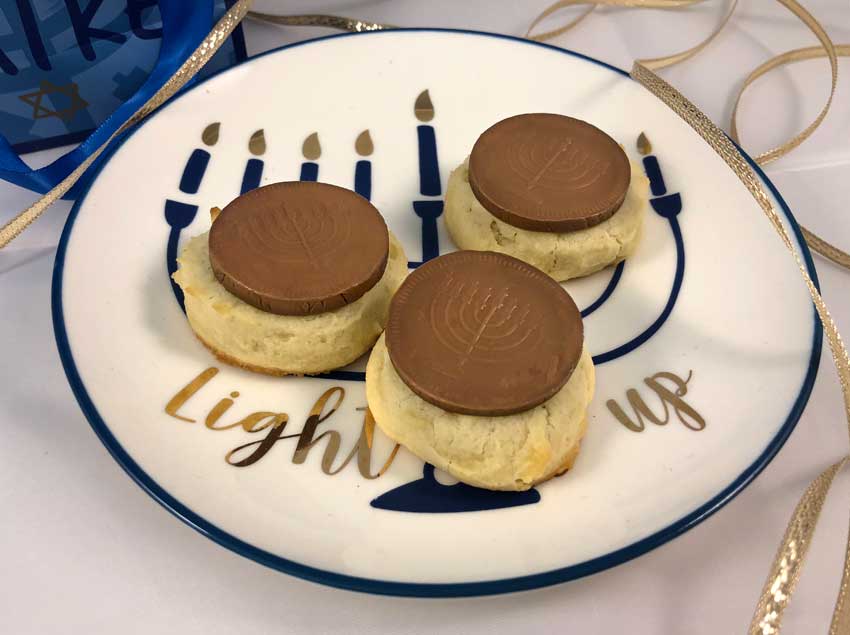 Hanukkah Gelt Cookies