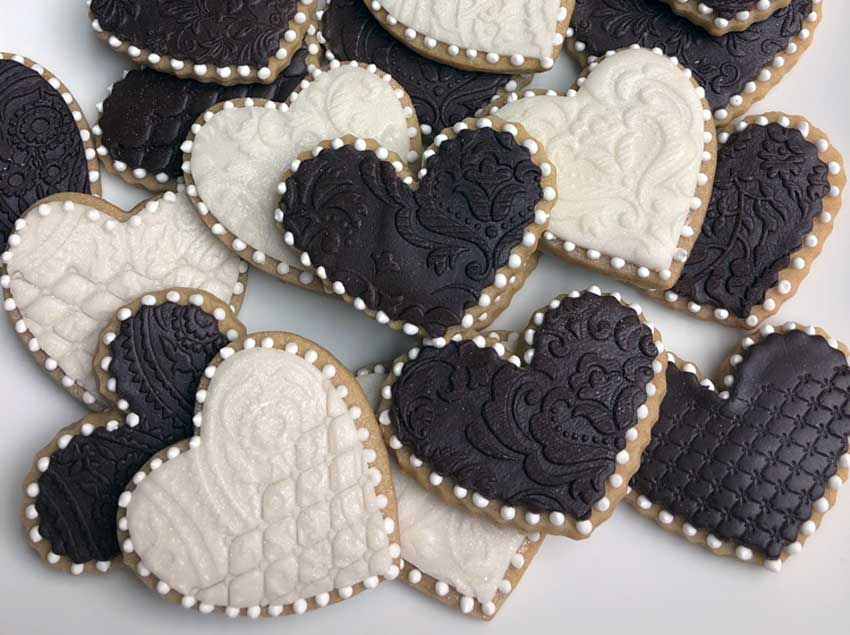 Bride and Groom cookies