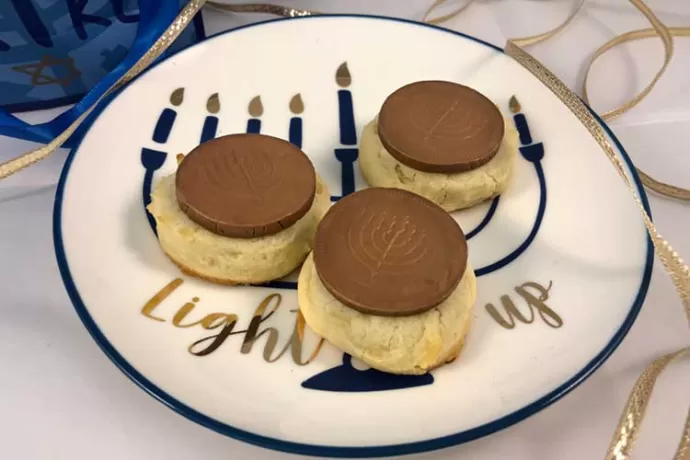 Gelt Cookies for Hanukkah