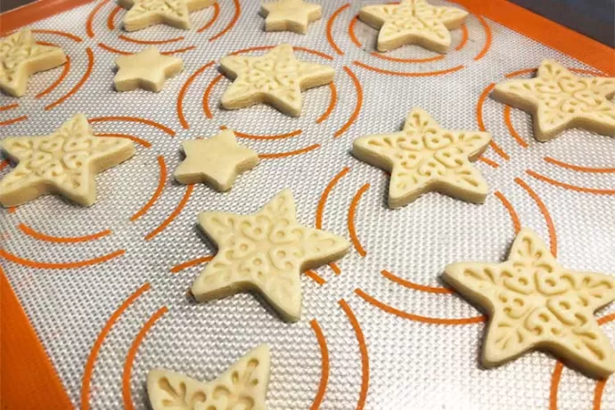 Gold Star Cookies