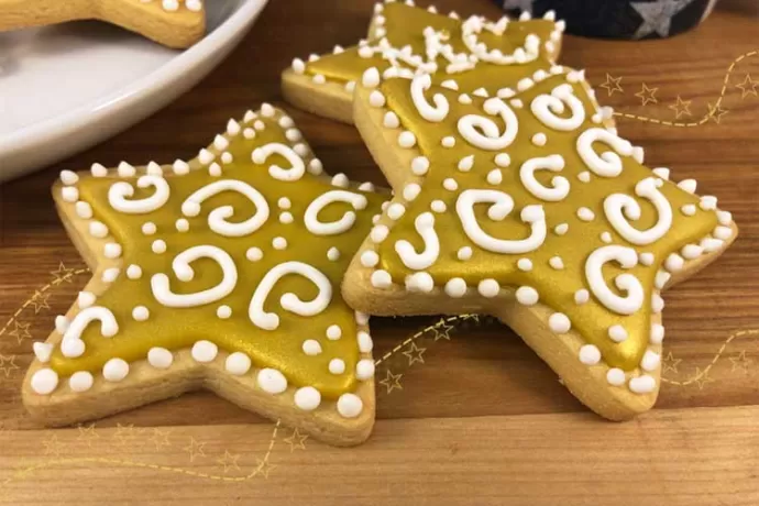 Gold Star Cookies