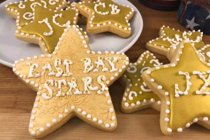 Gold Star Cookies