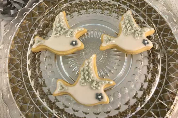 Silver Dove Cookies