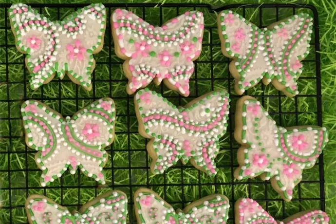 Butterfly cookies