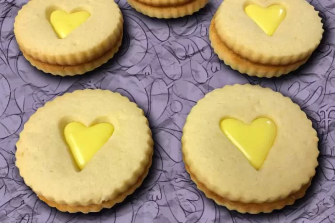 Lemon Sandwich Cookies