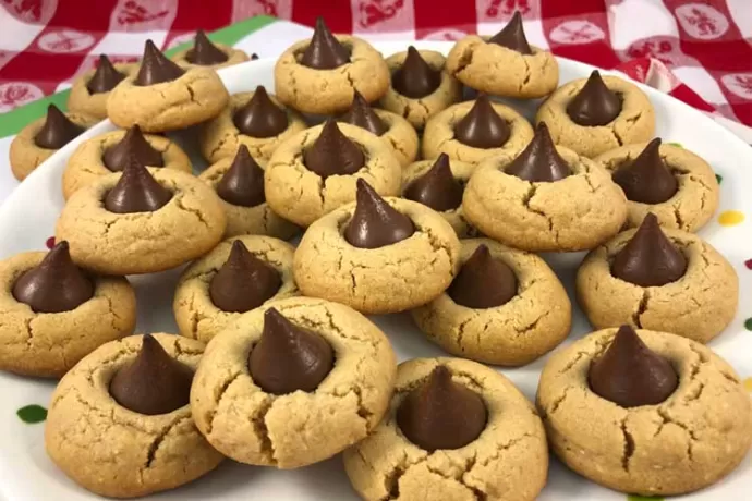 Peanut Blossom Cookies