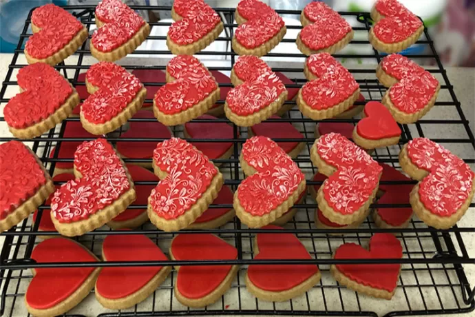 Sugar-Dusted Valentines