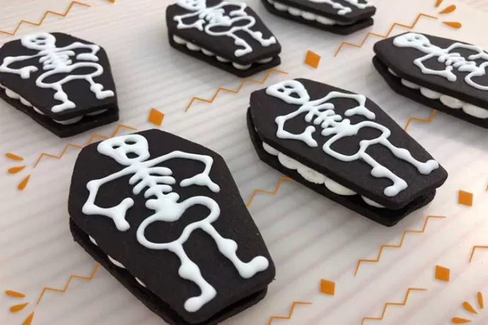 TKO Skeleton Cookies