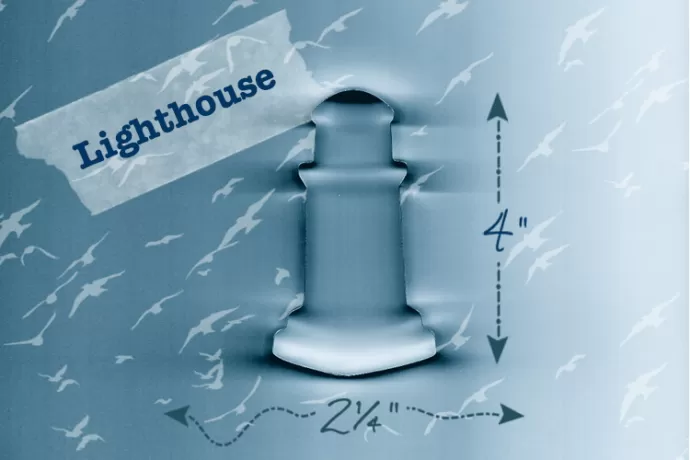 lighthouse cookie cutter