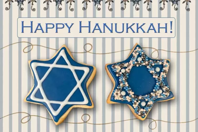 Hanukkah cookies