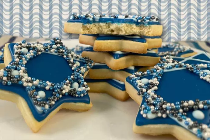 Hanukkah cookies